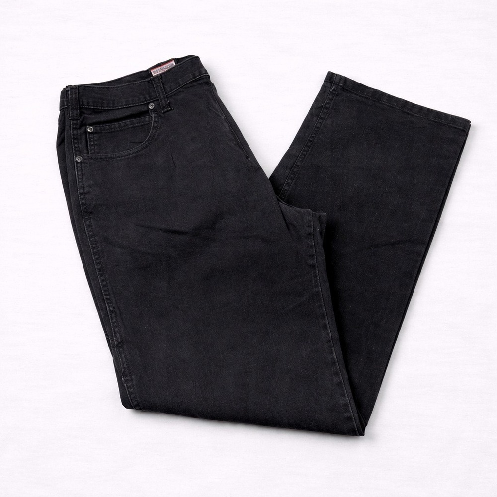 Dickies Work Pants Mens 36x32 Black Straight Fit Durable Workwear